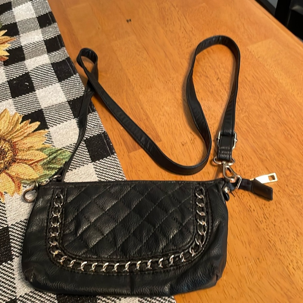 Cesca small purse crossbody with golf braid details